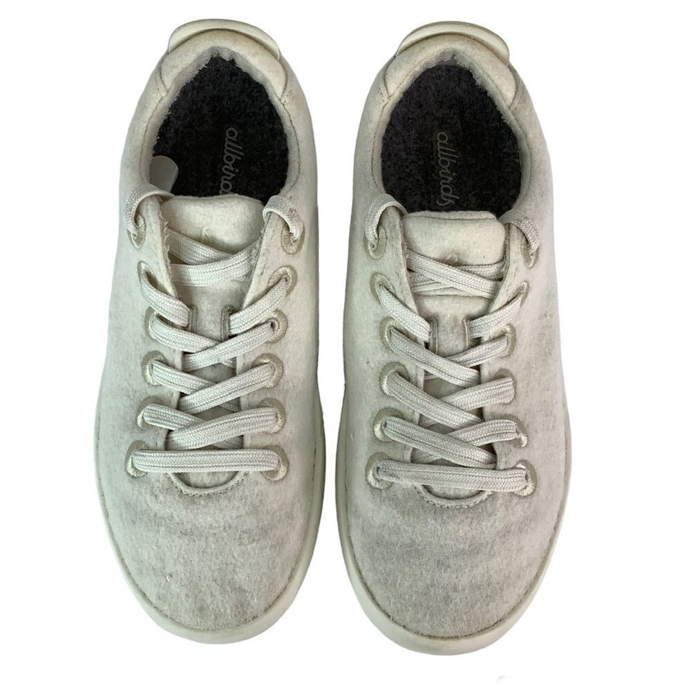 Allbirds Tree Runners Off White Thermoregulating Women Athletic Sneakers Sz W7